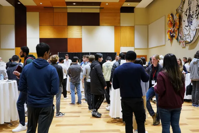 An image from the UBC Okanagan Co-op Networking Reception from 2025