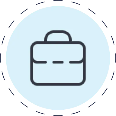 icon of a briefcase